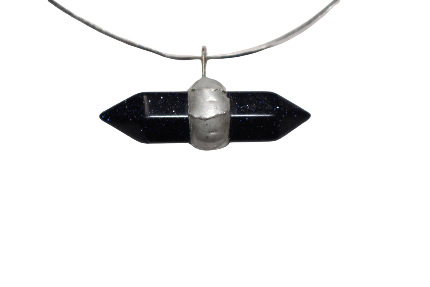 "Celeste" Blue Sandstone Necklace