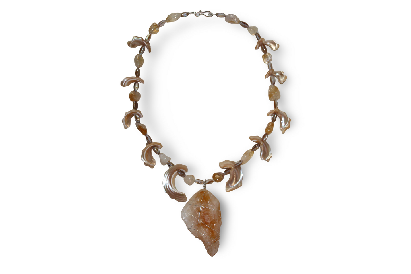 "Sól" Citrine Necklace