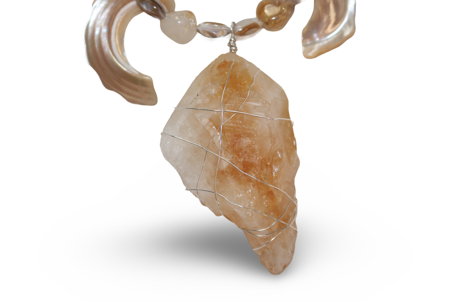 "Sól" Citrine Necklace