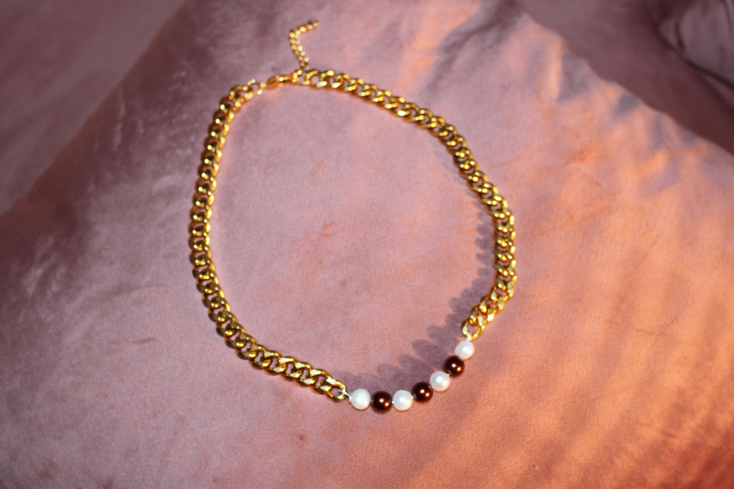 "Beverly" Cuban Necklace